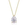 Moissanite Necklace Pendant Woman