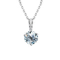 Moissanite Necklace Pendant Woman